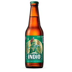 Cerveza indio botella 355 ml pza