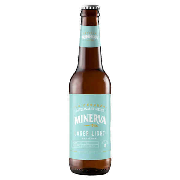 Cerveza minerva lager lite pza