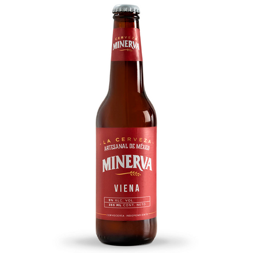 Cerveza minerva viena pza