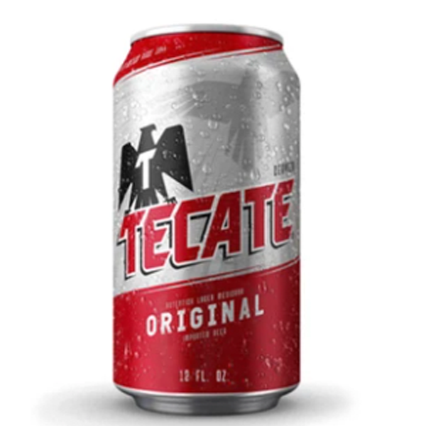 Cerveza tecate roja lata 340 ml pza