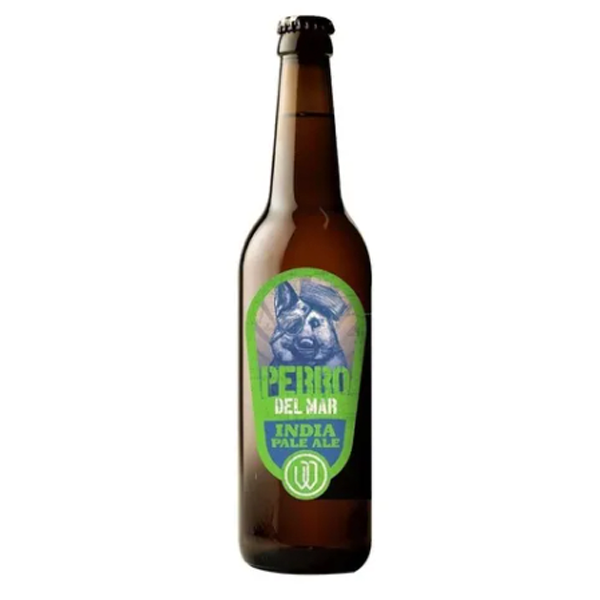 Cerveza wendlandt perro del mar ipa botella 355ml pza