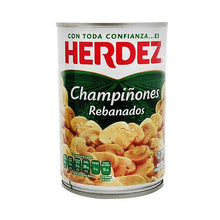 Champiñon rebanado herdez 380 gr pza