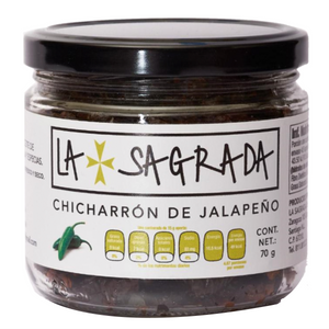 Chicharrón de Chile Jalapeño la sagrada 70gr pza