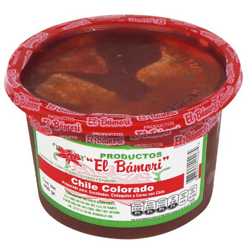 Chile colorado el bamori 450 gr pza