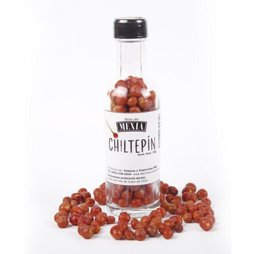 Chiltepin seco en botella mexia 15gr pza