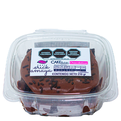 Cake Box Chocolatoso Erick Amaya 210gr  Pza