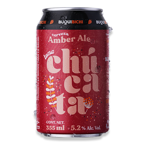 Cerveza chucata buquibichi 355ml pza