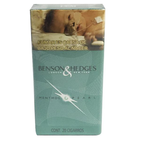 Cigarros benson mentol cd pza