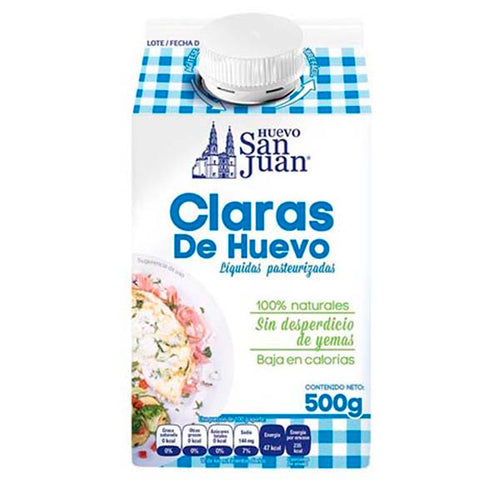 Clara de huevo san juan 500gr pza