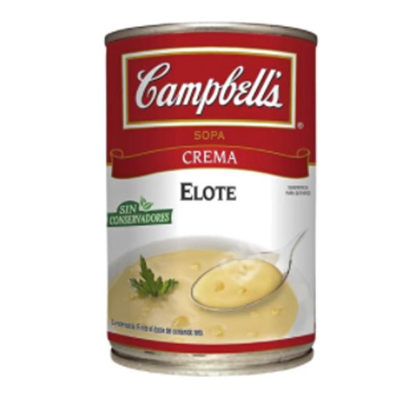 Crema de elote campbells 430gr pza