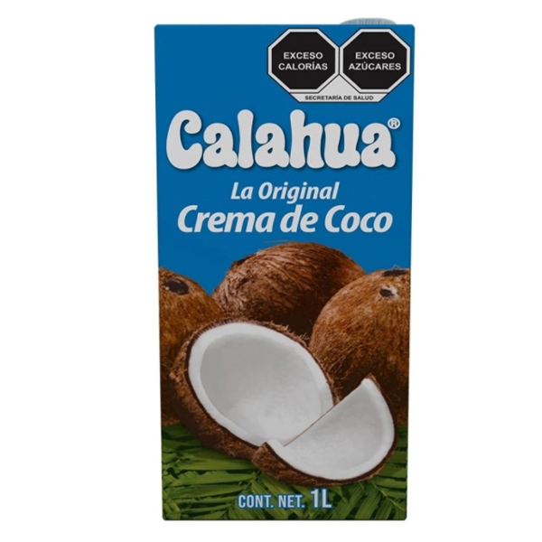 Crema de coco calahua 1lt pza