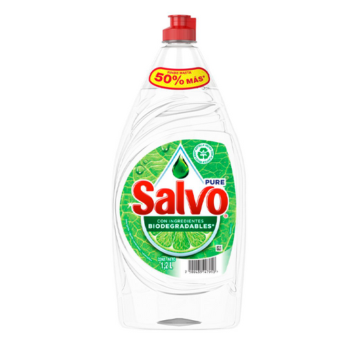 Detergente salvo liquido pure 1200 ml