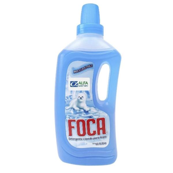 Detergente liquido foca 1lt pza