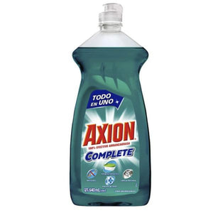 Detergente liq. Axion complete plasticos 640ml pza