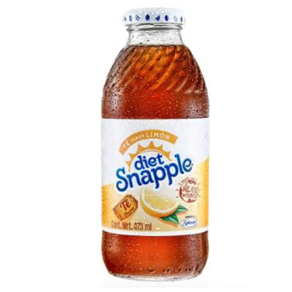 Diet snapple limon 473ml pza