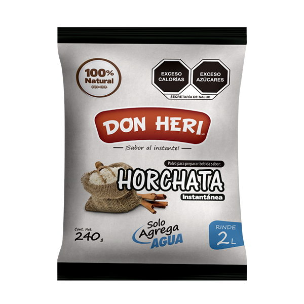 Bebida en polvo sabor horchata don heri 240gr