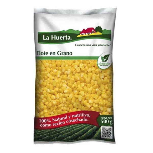Elote en grano la huerta 500 gr pza