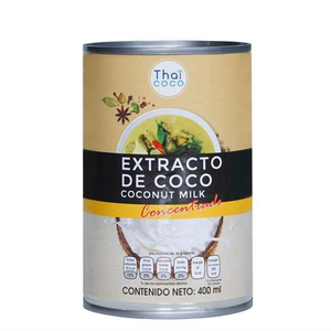 Extracto de coco concentrado thai coco 400ml pza