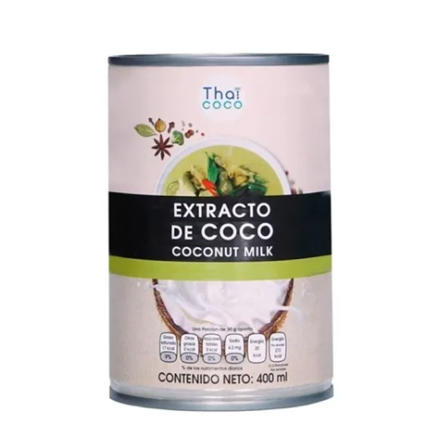 Extracto de coco thai coco 400ml pza