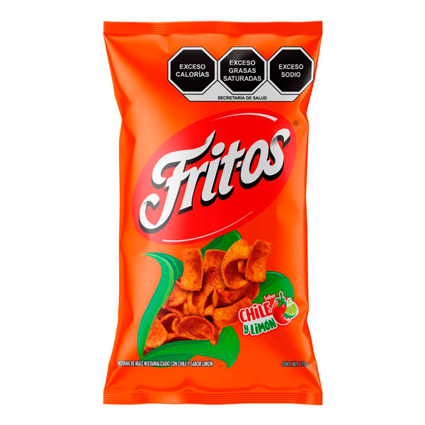 Fritos c/chiles sabritas 180 gr