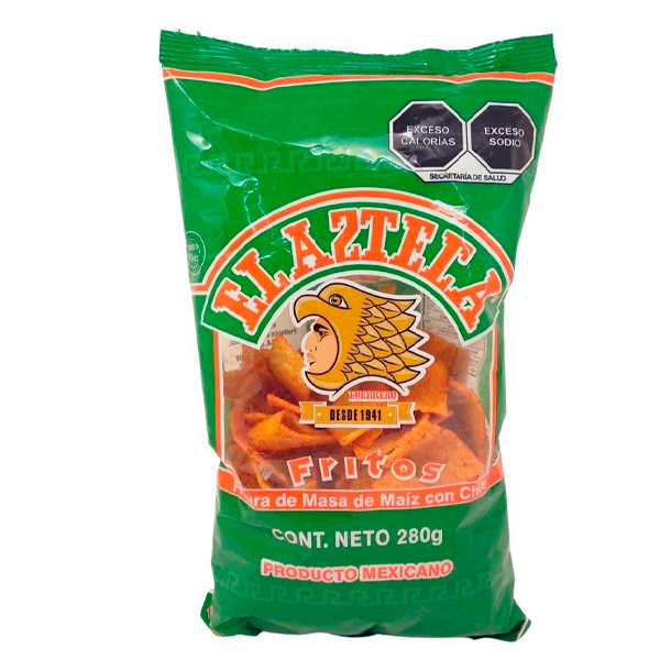 Fritos con chile el azteca 280gr