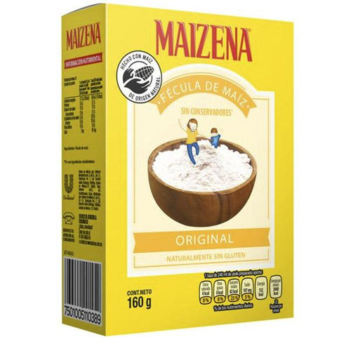 Fecula de maiz maizena 160 gr. pza