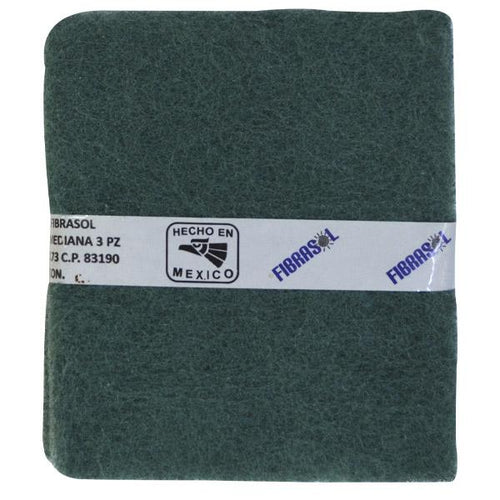 Fibra verde 14x16 cm c/3 fibrasol pza