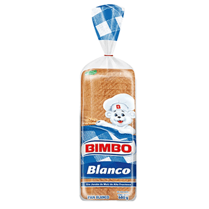 Pan blanco bimbo gde pza