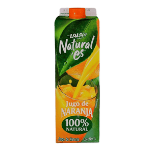 Jugo naranja natural 'es lala 1 lt pza