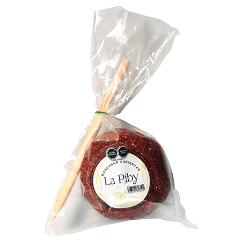 Manzana cubierta la piby en bolsa pza