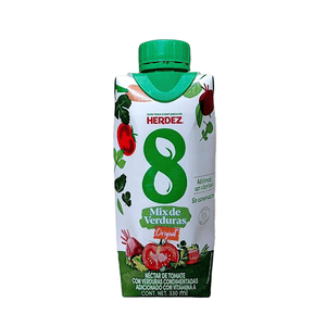 Jugo v8 herdez brik 330ml pza