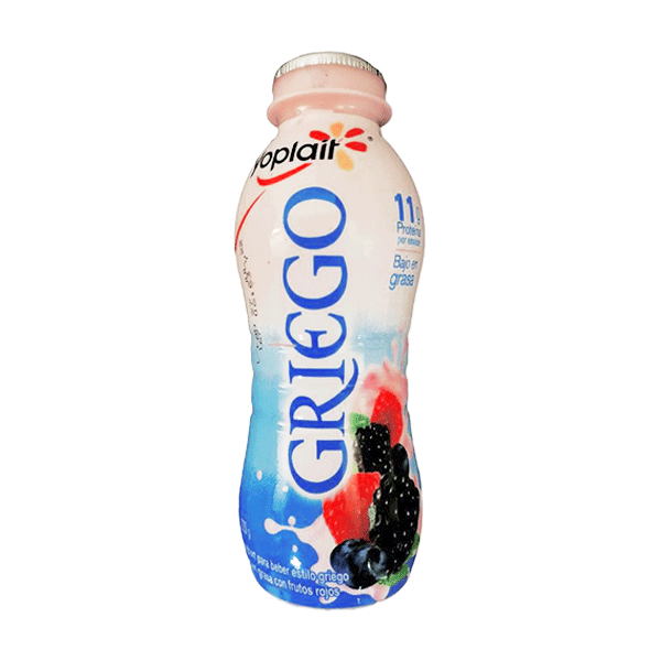 Yogurt p/beber moras griego 220gr pza