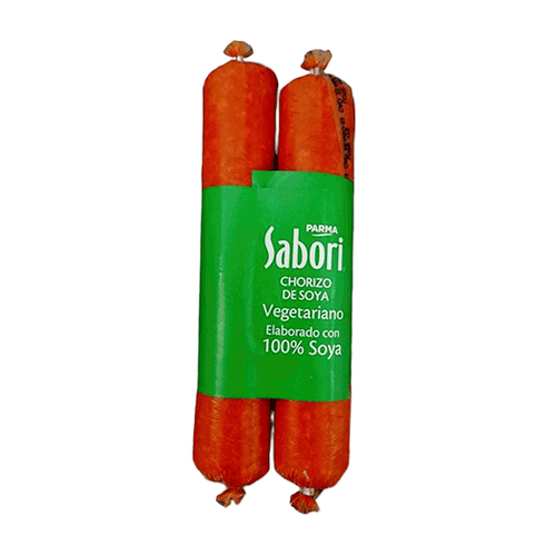Chorizo de soya vegetariano sabori 400gr pza