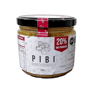 Crema de cacahuate con arandano pibi 250 gr. pza