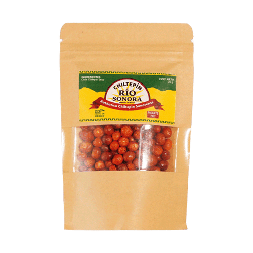 Chile chiltepin del rio sonora bolsa 20 gr