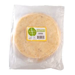 Tortilla para taco dorado la indita 20 pzas