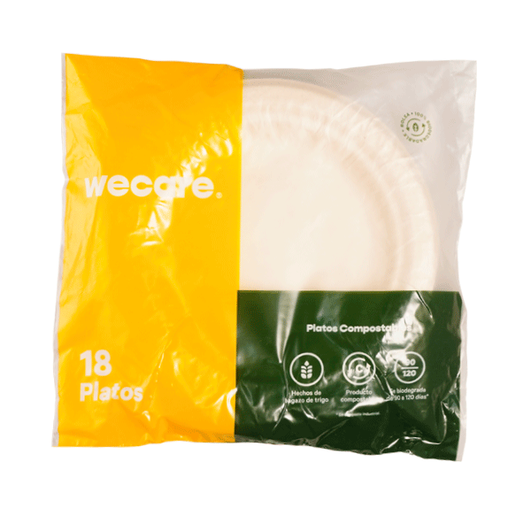 Plato pastelero 15.25cm pza
