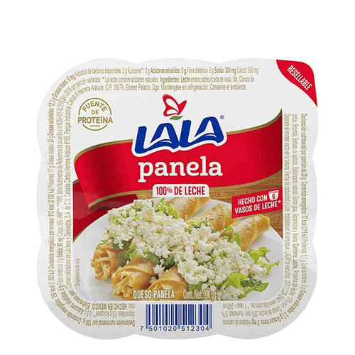 Queso panela lala 200grs pza