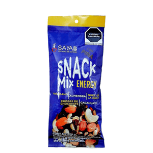 Snack mix energy sayab 70gr pza