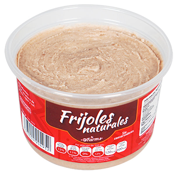 Frijoles naturales dr. Farms 500gr pza