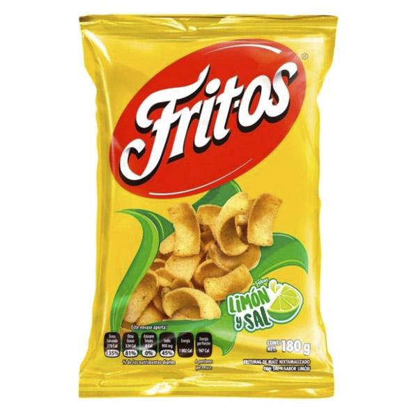 Fritos c/sal sabritas 180 gr pza