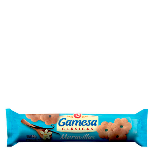Galletas  Gamesa Maravillas sabor Vainilla 125 gr