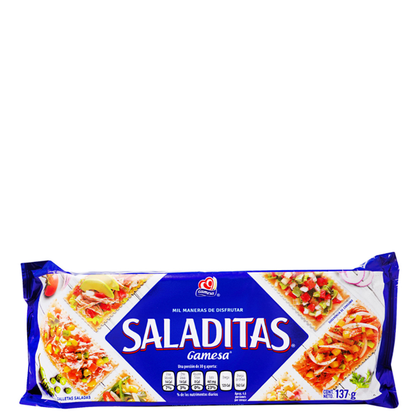 Galletas saladitas gamesa 140 gr