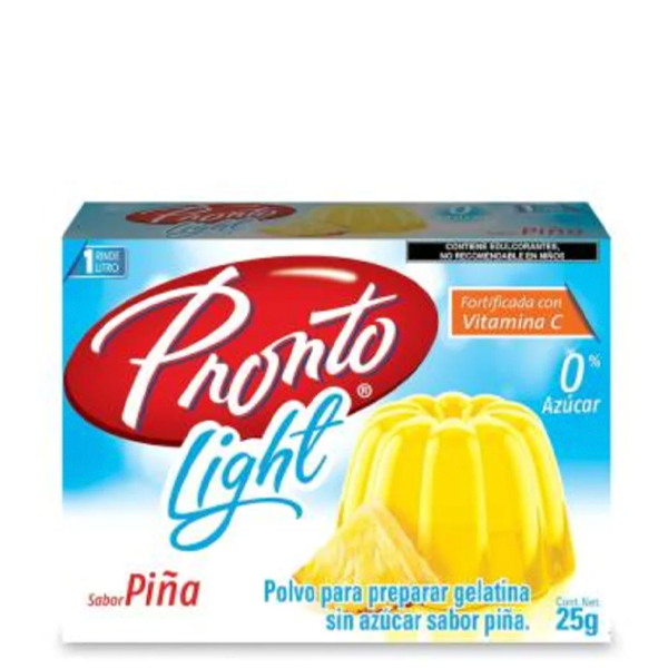 Gelatina piña light pronto 25gr
