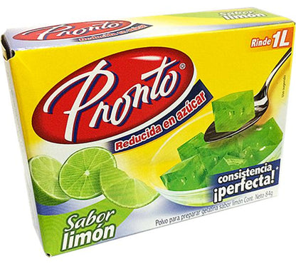 Gelatina pronto  frambuesa 84gr