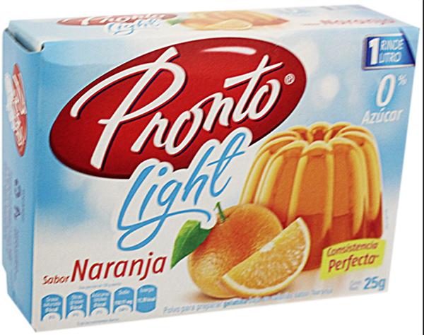 Gelatina pronto  frambuesa 84gr