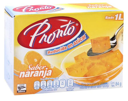 Gelatina pronto  frambuesa 84gr