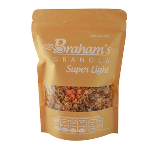 Granola gourmet super light brahams 300gr pza