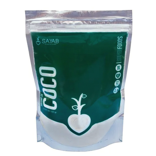 Harina de coco orgánica sayab 450gr pza