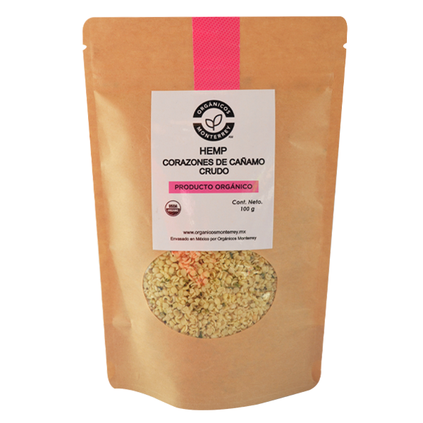 Hemp orgánico monterrey 100g pza